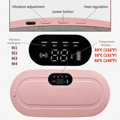 CozyCures Portable Menstrual Pain Relief Heating Belt for Women